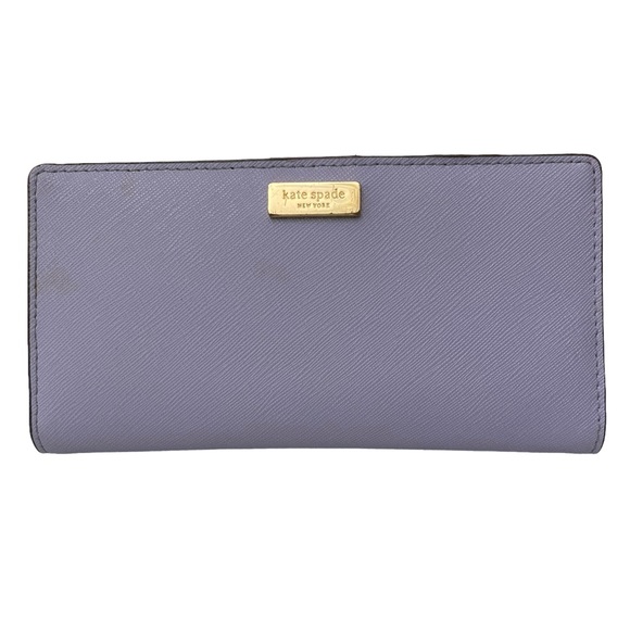 kate spade Bags Kate Spade Periwinkle Leather Rectangular Clutch